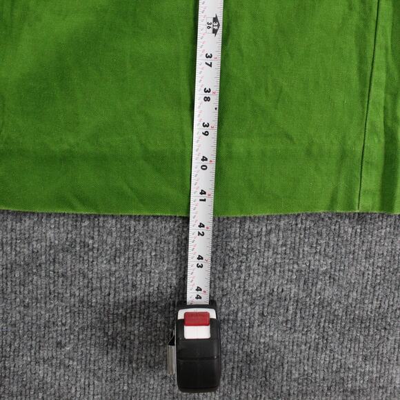 Maeve Pants Womens 0 The Avery Pleated Wide Leg Trousers Green Linen Blend Work - Picture 15 of 15